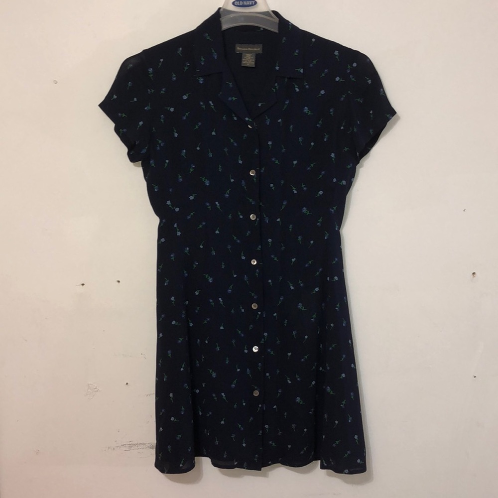 Banana Republic Navy Dress